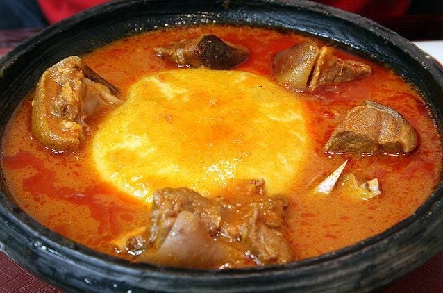 Banku with Grilled Tilapia